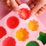 Flower Ice Cube Mold Manufacturer - Custom 12-Cavity Cake Chocolate Candy Mold