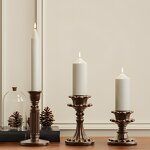 Candlestick Mold Factory - OEM European Style Base Silicone Mold for Decor