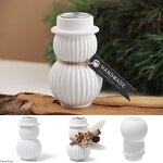 Snowman Candle Mold Factory - OEM Crystal Epoxy Candle Holder Silicone Mold