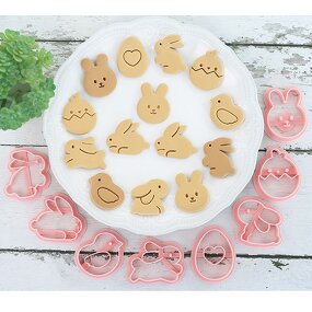Easter Cookie Cutter Manufacturer - OEM Plastic Mold Baking DIY Kitchen Set