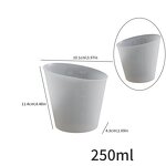 Resin Measuring Cup Factory - OEM 250ml-500ml Oval Double Scale Liquid Cup