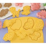 Dinosaur Cookie Cutter Factory - OEM 3D Plastic Mold Fun Baking DIY Kit