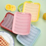 Sausage Silicone Mold Manufacturer - OEM 6 Cavity Hotdog Maker Baking Mold
