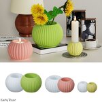 Flower Pot Silicone Mold Factory - Custom Planter Candle Holder Cement Molds