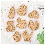 Baby Cookie Cutter Factory - OEM Plastic Mold Fondant Biscuit Baking Tools