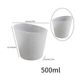 Resin Measuring Cup Factory - OEM 250ml-500ml Oval Double Scale Liquid Cup