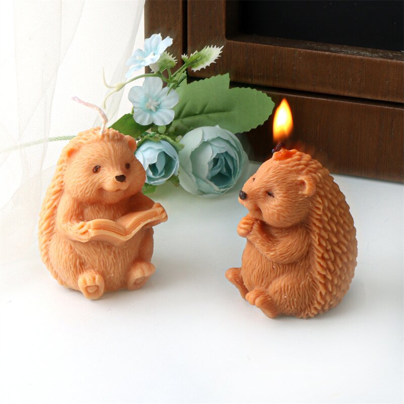 Hedgehog Resin Mold Manufacturer - OEM Animal Plaster Candle Mushroom Mold