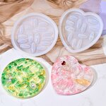 Ring Holder Mold Factory - OEM Round Silicone Epoxy Resin Jewelry Stand Mold
