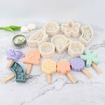 City Ice Cream Mold Factory - OEM Creative Scenery Chocolate Ice Cube Mold