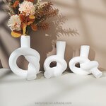 Twist Vase Mold Factory - OEM Geometric Planter Modern Decor Silicone Molds