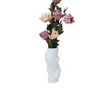 Holding Hands Vase Mold Factory - OEM Concrete Resin Flower Holder Silicone Mold