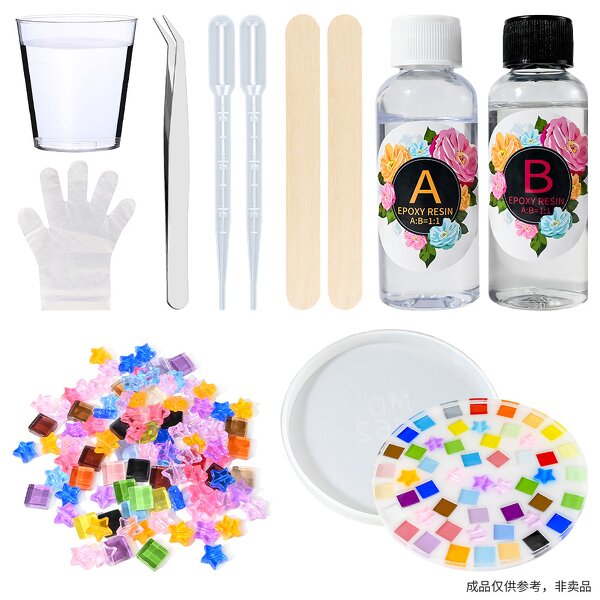 Mosaic Tiles Mold Manufacturer - Custom Epoxy Resin Coaster DIY Craft Kit