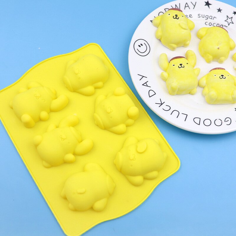 Puppy Silicone Mold Factory - OEM 3D Animal Fondant Chocolate Cake Decor Mold