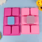 Square Silicone Mold Manufacturer - Custom 6-Cavity Mold for Chocolate Cake
