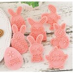 Easter Egg Cutter Manufacturer - OEM 3D Cartoon Bunny Press Biscuit Mold