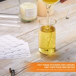 Candle Wick Stickers Factory - OEM Heat-Resistant Dual-Sided Foam Adhesive