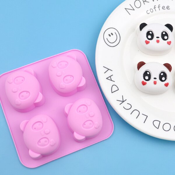 Panda Fondant Mold Factory - OEM Cake Decorating Cupcake Topper Candy Mold