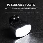 Bicycle Handlebar Light Factory - Red White Waterproof Rechargeable