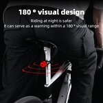 Bicycle Tail Light Manufacturer - Colorful USB Rechargeable LED