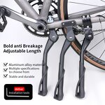 Bicycle Kickstand Factory - Adjustable Aluminium Alloy Side Rack