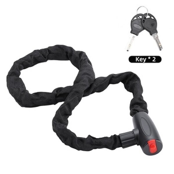 Bike Lock Supplier - Security Cable Chain Anti-Theft Key