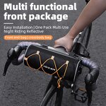 Bicycle Handlebar Bag Manufacturer - Waterproof Reflective Urban