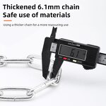 Bike Lock Supplier - Security Cable Chain Anti-Theft Key