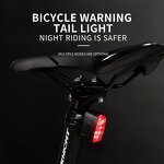 Bicycle Handlebar Light Factory - Red White Waterproof Rechargeable