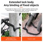 Bike Lock Supplier - Security Cable Chain Anti-Theft Key