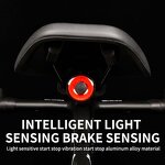 Bike Tail Light Manufacturer - USB Brake Sensing LED Warning