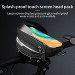 Bike Phone Holder Manufacturer - Rainproof Frame Tube Bag