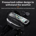 Bike Phone Holder Manufacturer - Rainproof Frame Tube Bag