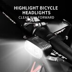 Bicycle Handlebar Light Factory - Red White Waterproof Rechargeable