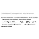 Outdoor Camping Light Manufacturer - Clip-on Rechargeable High-brightness