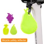 Bicycle Reflective Patches Supplier - Cartoon Fruit Safety Warning