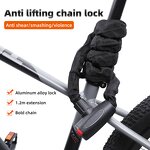 Bike Lock Supplier - Security Cable Chain Anti-Theft Key