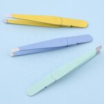 Eyebrow Tweezers Supplier - Cat Claw Colorful Slant Tip