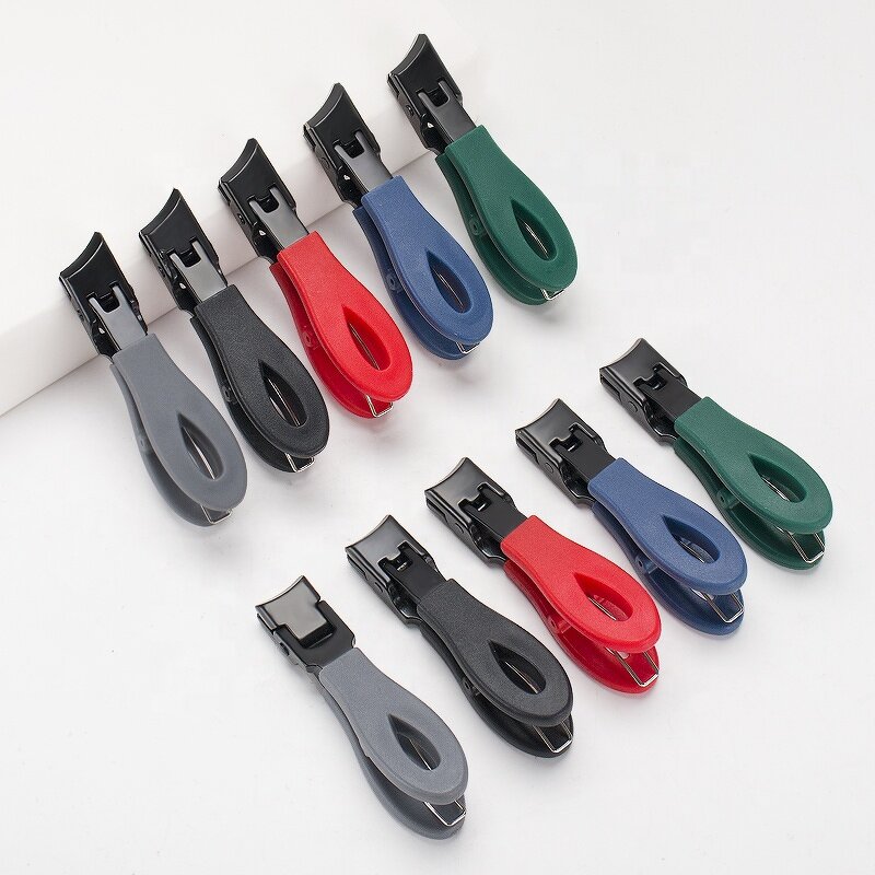Nail Clippers Manufacturer - Black Splash-Proof Toenail Cutter