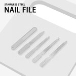 Metal Nail File Supplier - Double-Sided Buffer Pedicure
