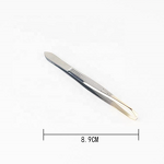 Eyebrow Tweezers Manufacturer - 430 Stainless Steel Gold Tail