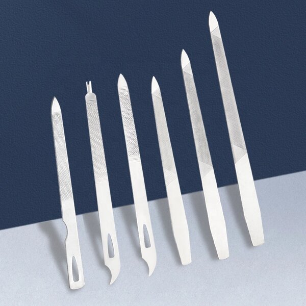 Nail File Factory - Double Sided Stainless Steel Salon
