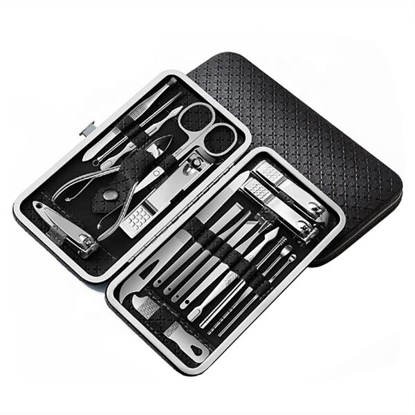 Nail Care Kit Supplier - 19pcs Professional Pedicure Set