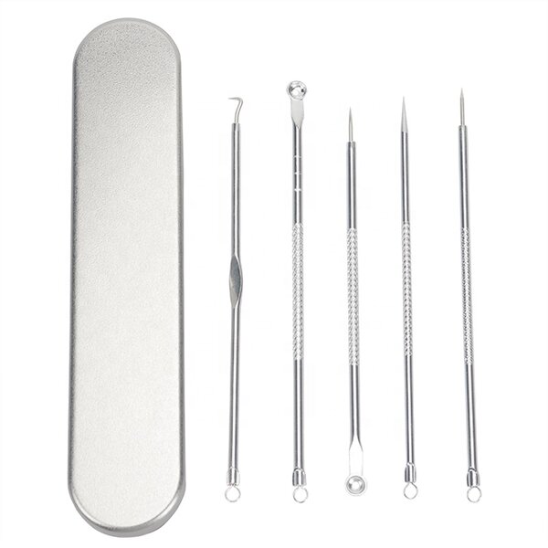 Blackhead Remover Kit Factory - 5pcs Professional Tool Set