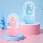 Baby Manicure Set Supplier - 4-Piece Stainless Steel Safety