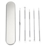 Acne Remover Tool Factory - 5pcs Carbon Steel Pimple Popper