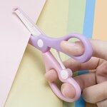 Kids Safety Scissors Supplier - Plastic Handle Blunt Tip