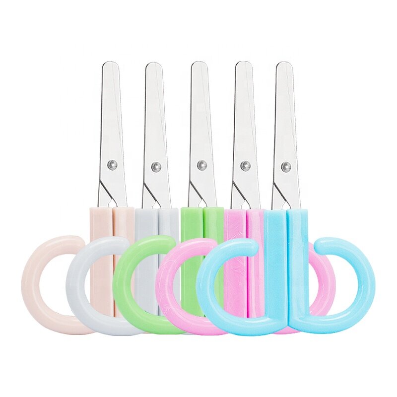 Student Scissors Supplier - Straight Blunt Tip DIY Craft