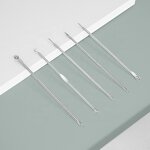 Facial Pimple Extractor Supplier - 5pcs Steel Acne Remover