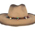 Ethnic Belt Accessory Factory - OEM Vintage Wooden Bead Hat Band Wholesale