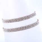 Top Hat Band Manufacturer - OEM Leather Diamond Studded Belt Accessory